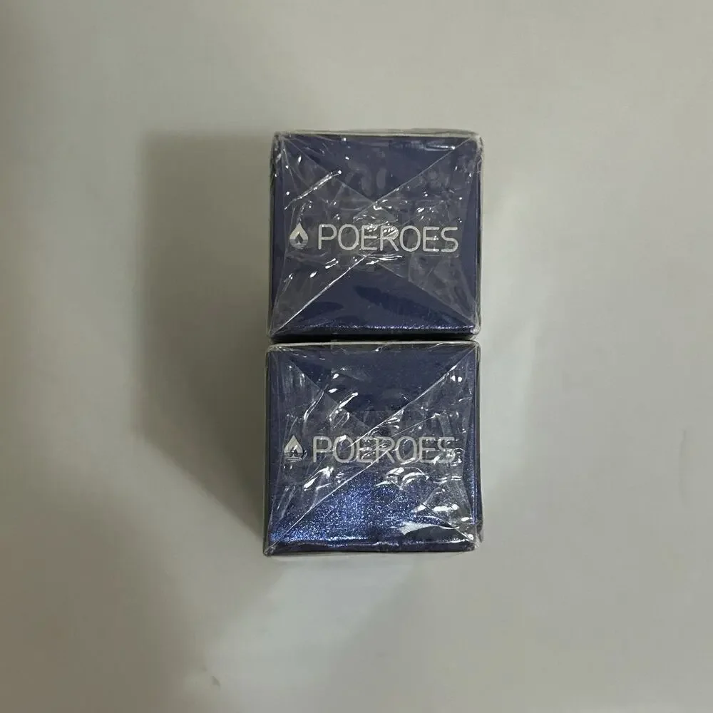 2 Pack Poeroes Eye Serum 8% Caffeine, 8% Retinol, Peptides, EXP: 09/2028